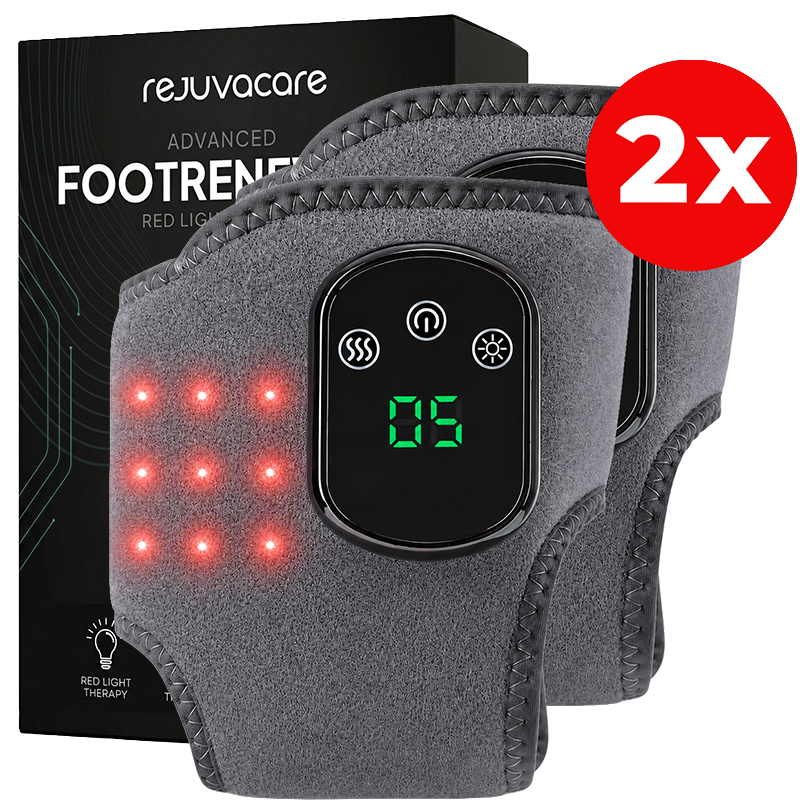 2x RejuvaCare Foot Renew Red Light Therapy