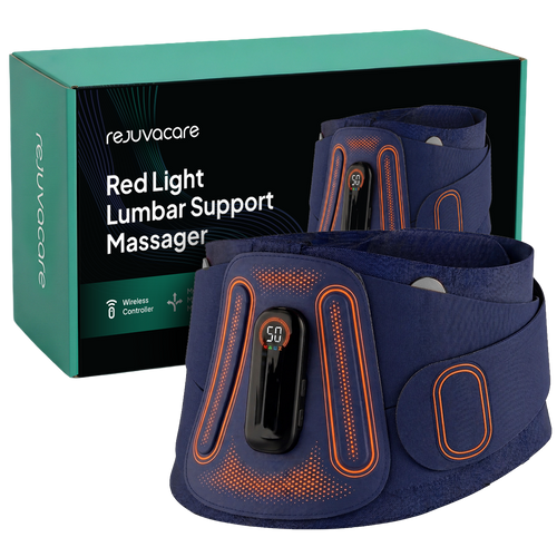 Red Light Lumbar Support Massager
