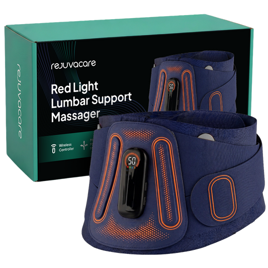 Red Light Lumbar Support Massager