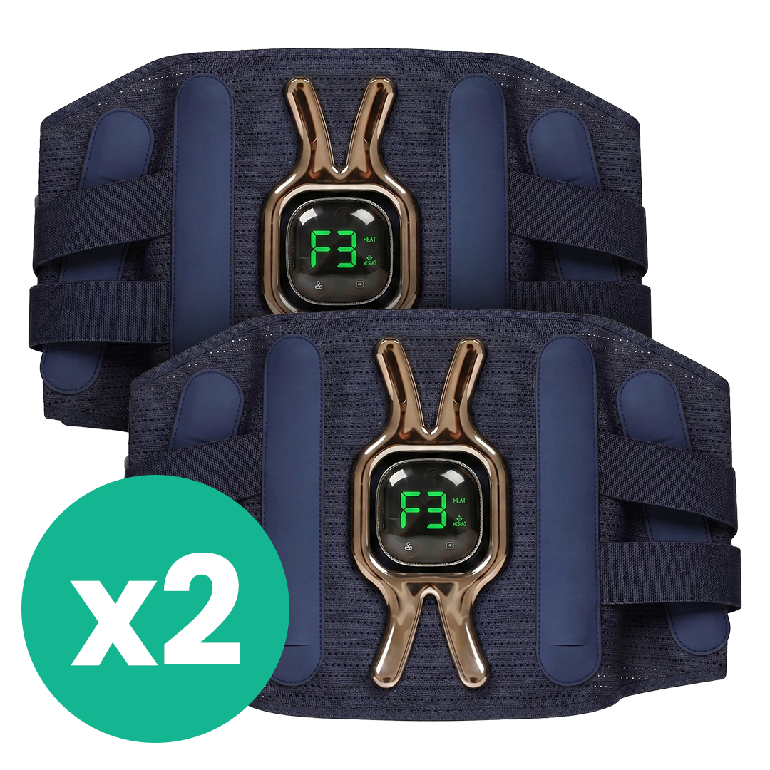2x Triple Method Back Massager